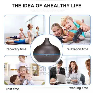 550ml Electric Aroma Diffuser + Fragrance Oil