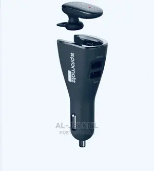 Promate Aria 2 Bluetooth Headset With USB 2A Car Charger