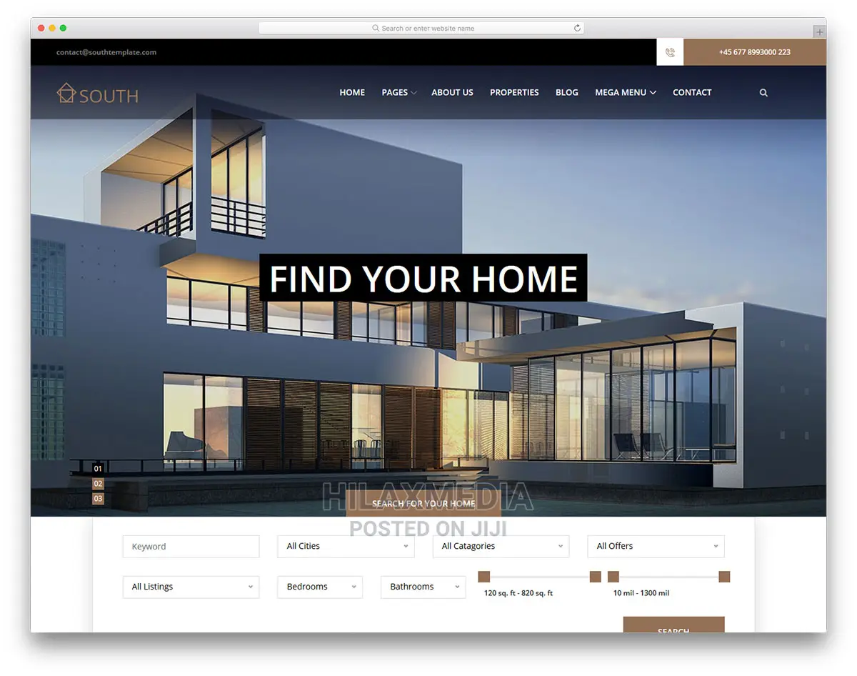 Real Estate Website Design and Rental Website in 7 Days