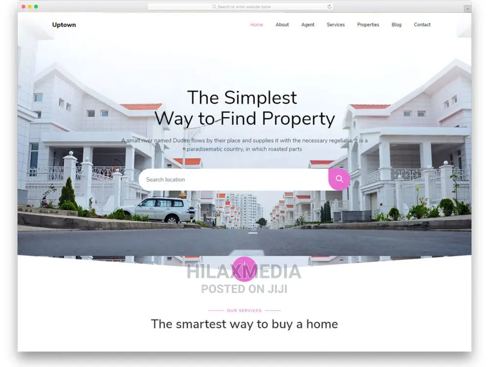 Real Estate Website Design and Rental Website in 7 Days