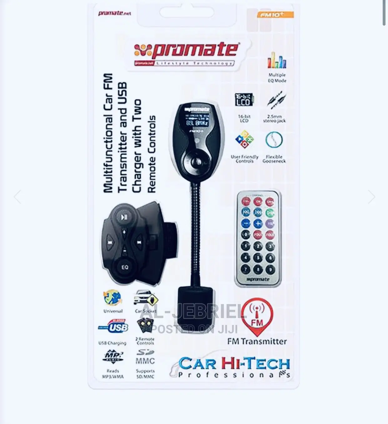 Promate Transmitter FM10+