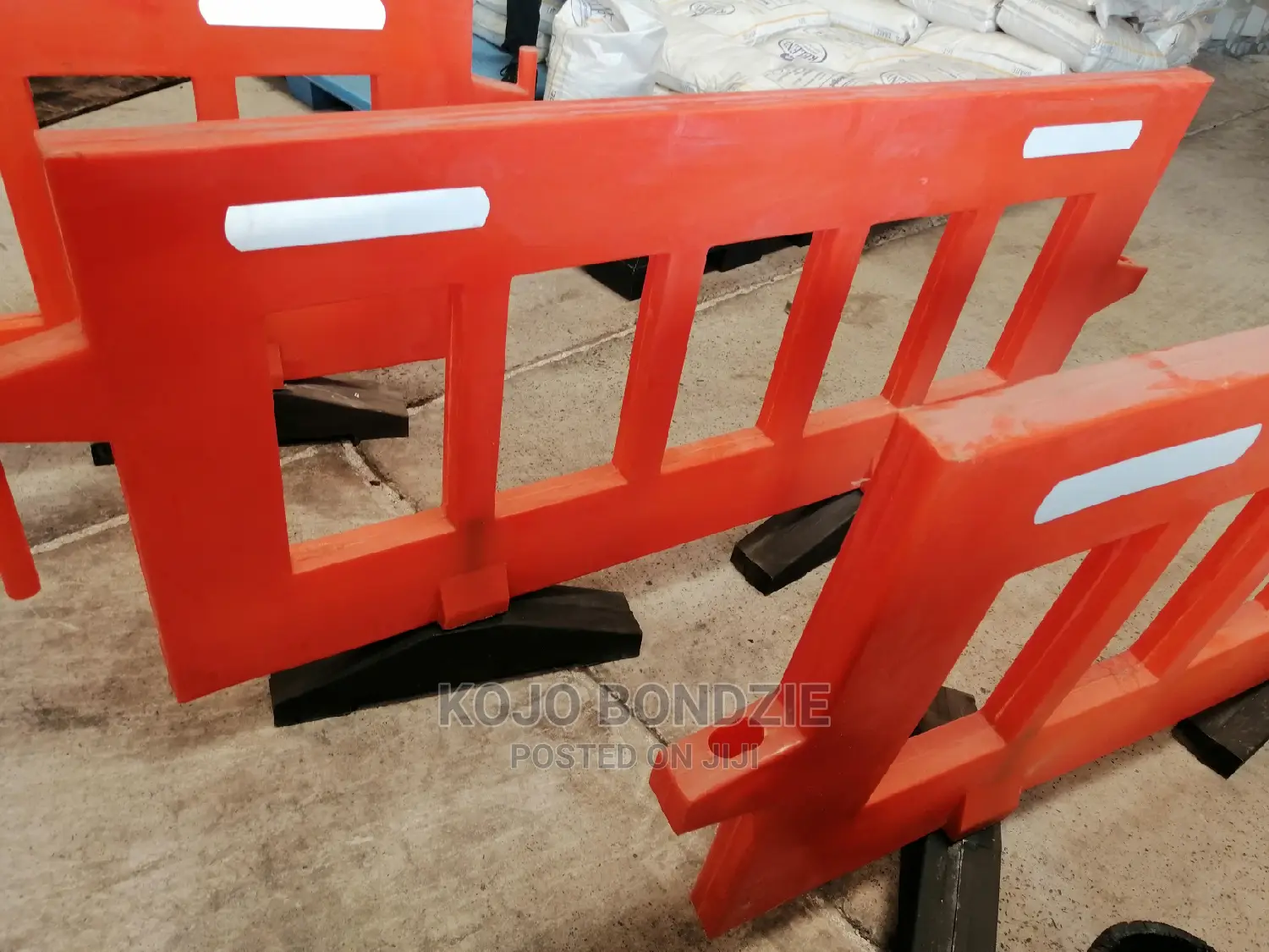 Plastic Road Barricade Stand