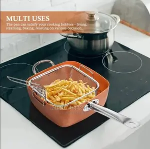 Square Copper Casserole Pan
