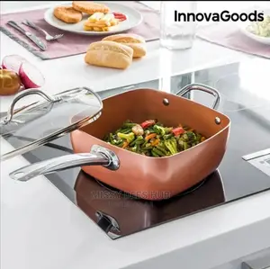 Square Copper Casserole Pan