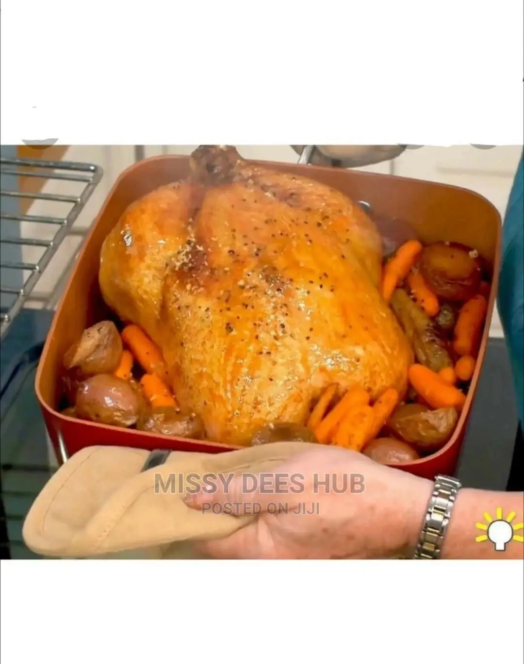 Square Copper Casserole Pan