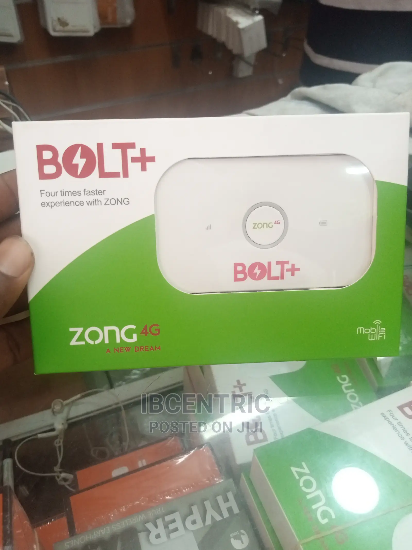Bolt + Zong 4G Mobile Wifi