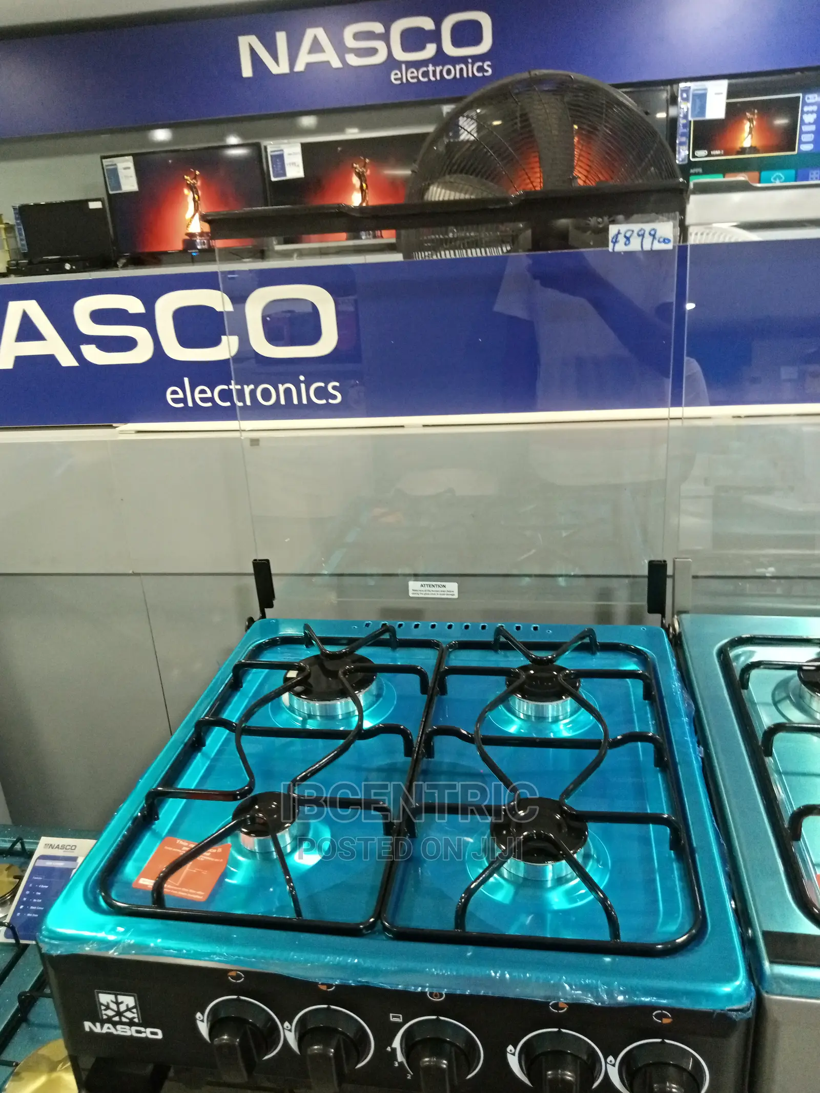 Nasco 4 Burner Gas Cooker With Oven and Grill