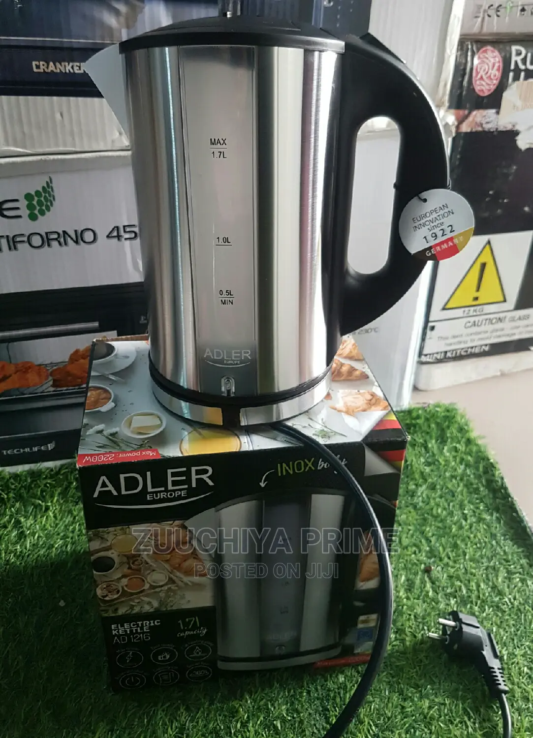 Adler Stainless Steel Kettle From Germany