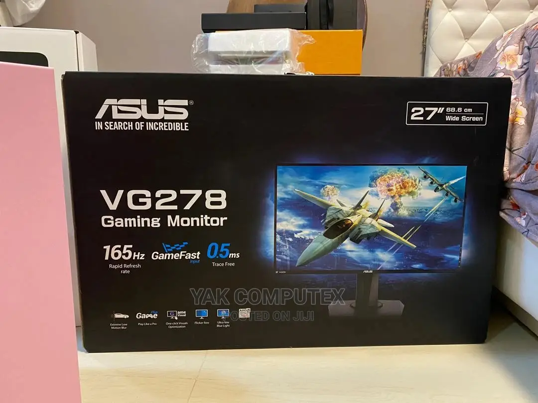 Asus VG278QR 27” Gaming Monitor, 1080P Full HD, 165hz