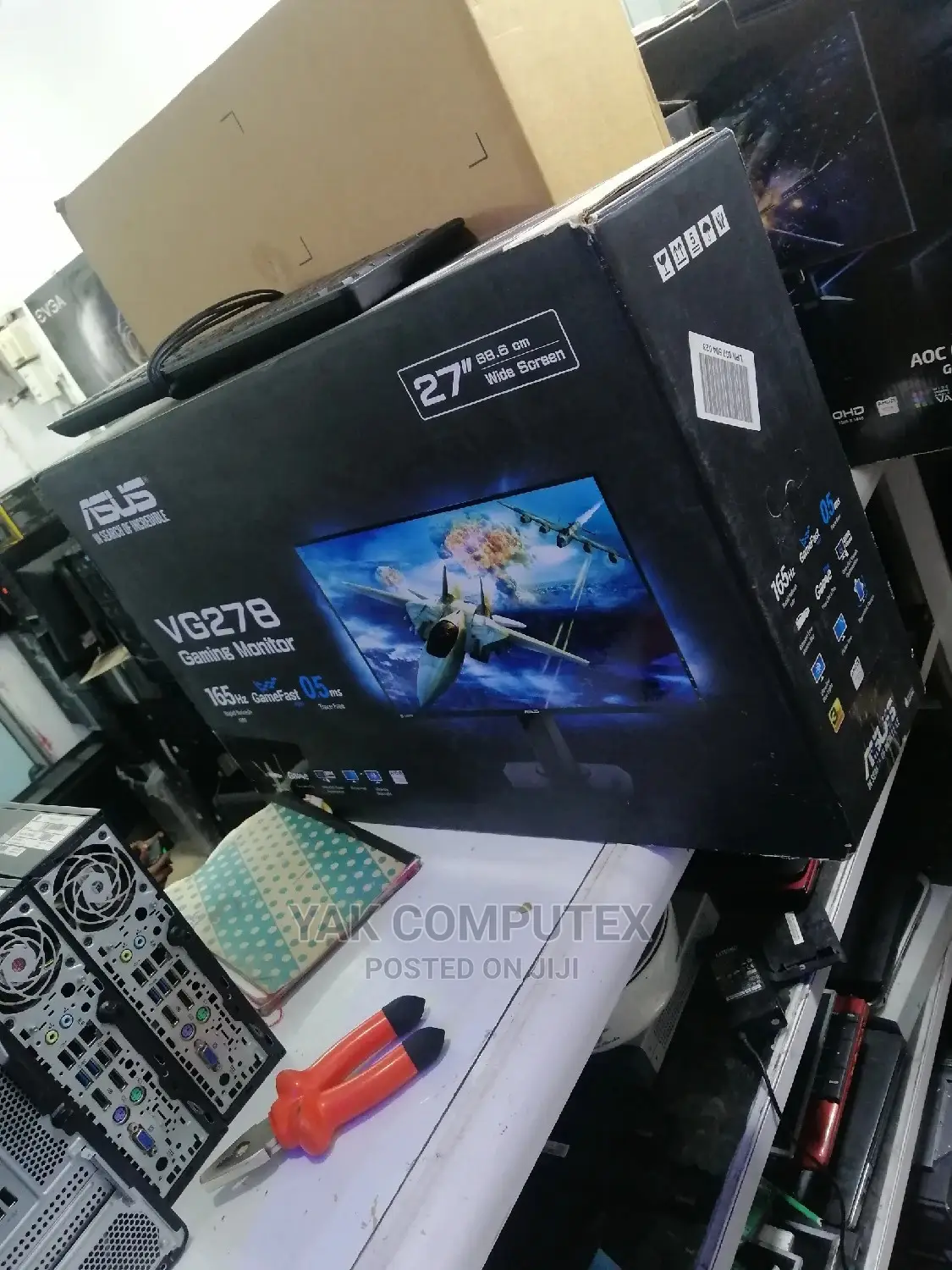 Asus VG278QR 27” Gaming Monitor, 1080P Full HD, 165hz