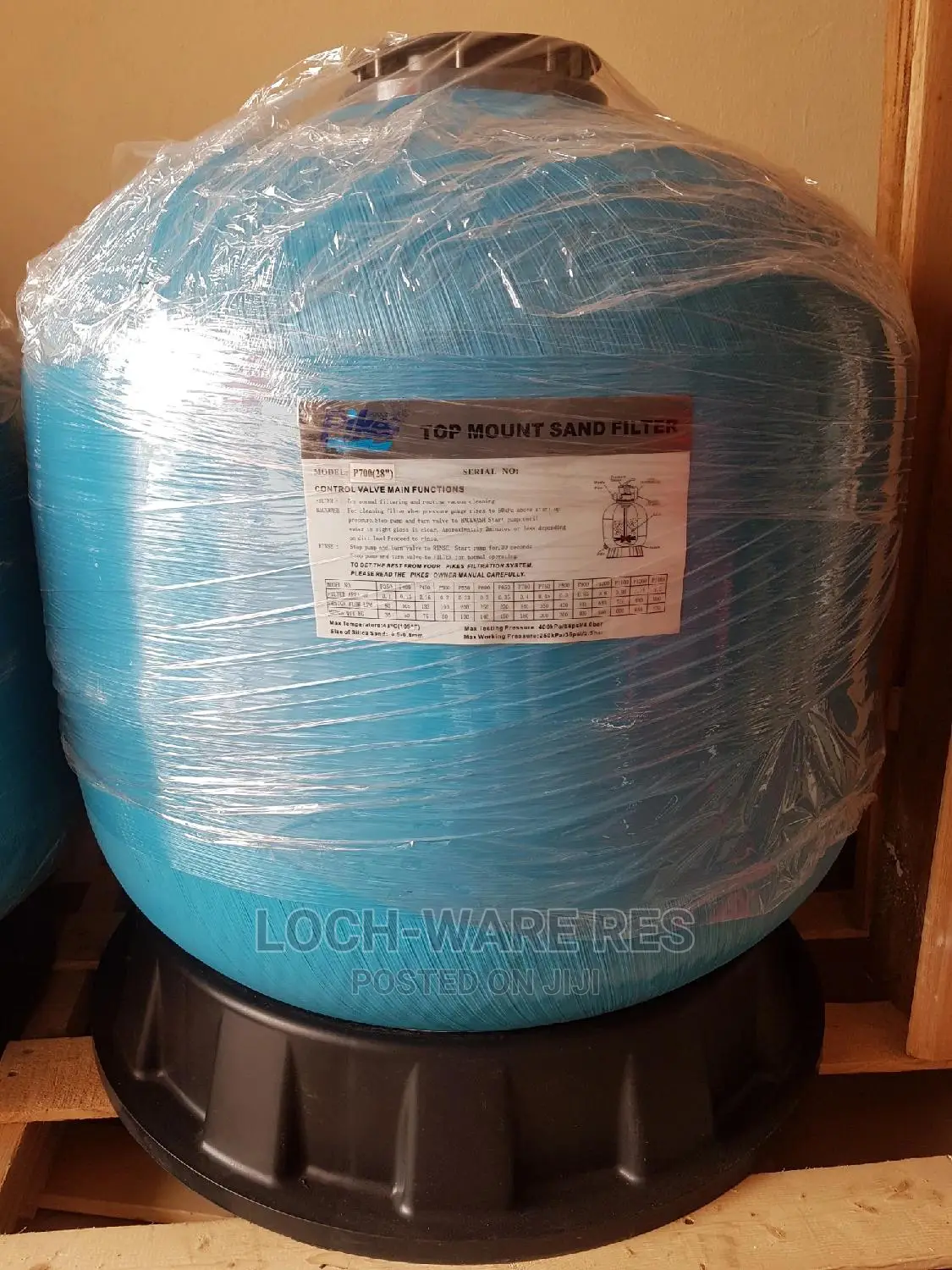 Swimming Pool Fibreglass Sand Filters