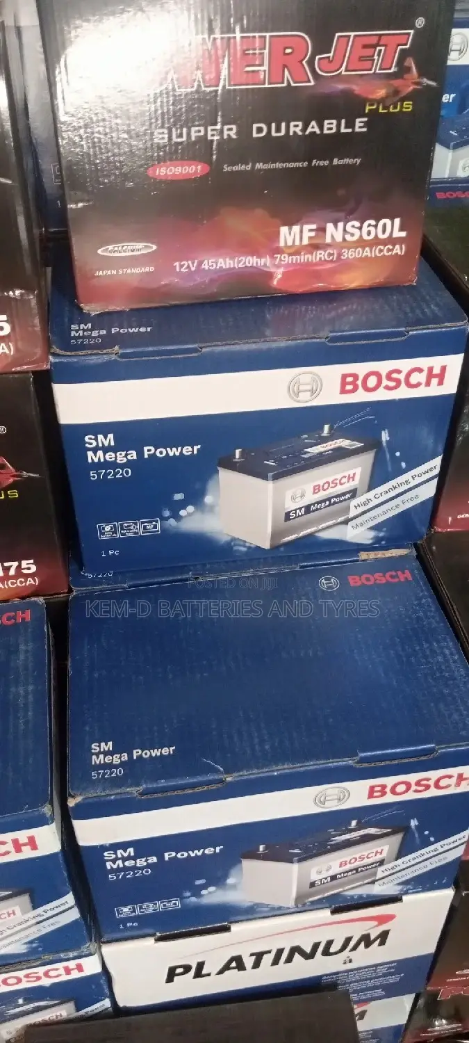Car Battery Bosch Plate IS 15