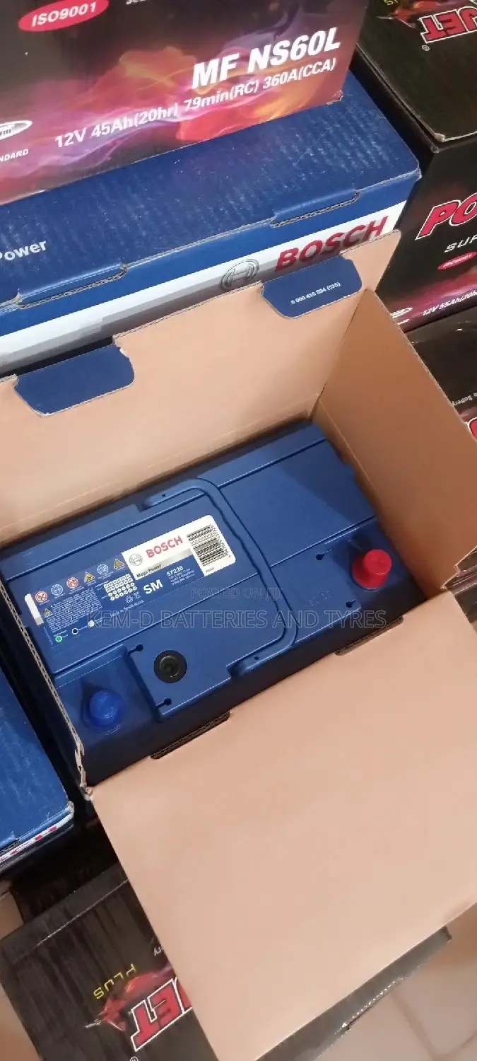 Car Battery Bosch Plate IS 15