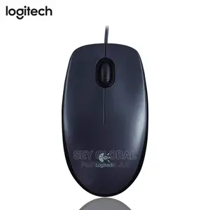 Logitech Mouse Wired USB M90 Black