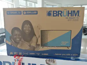 BRUHM 32 Inch Smart Satellite Android LED TV