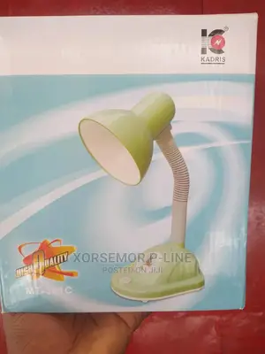 Desktop Light, Study Lamp With Clock