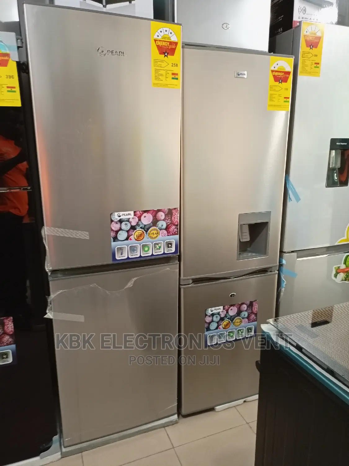 Pearl 260ltrs 50:50 Double Door Fridge
