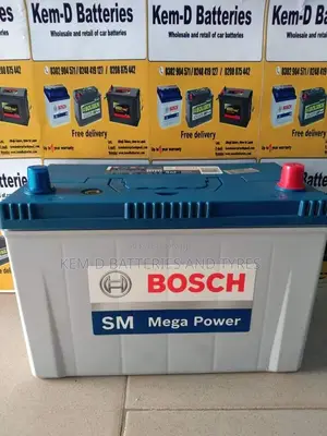 17 Plates Bosch 12V Battery 90ah + Free Instant Delivery