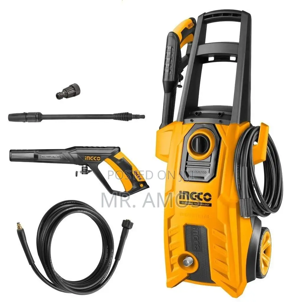 1800 Watts Ingco Power Pressure Washer(150bar) - Hpwr18008