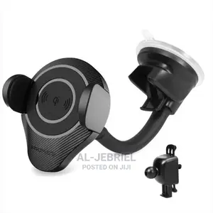 Promate Alphamount 2-In-1 Qi Wireless Charging Car Mount