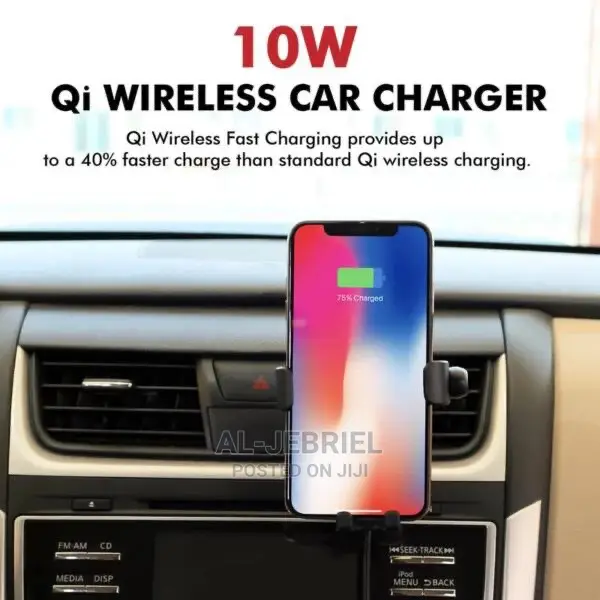 Auramount-Bt 10W Qi Wireless Charging Kit With Mono Earphone