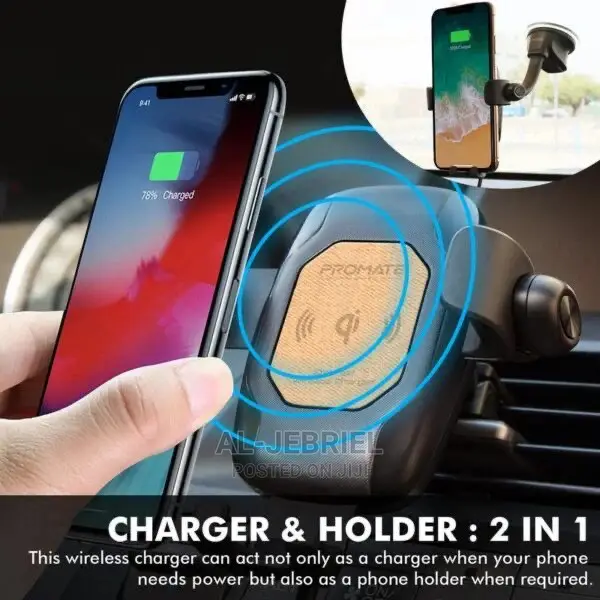 Auramount-Bt 10W Qi Wireless Charging Kit With Mono Earphone