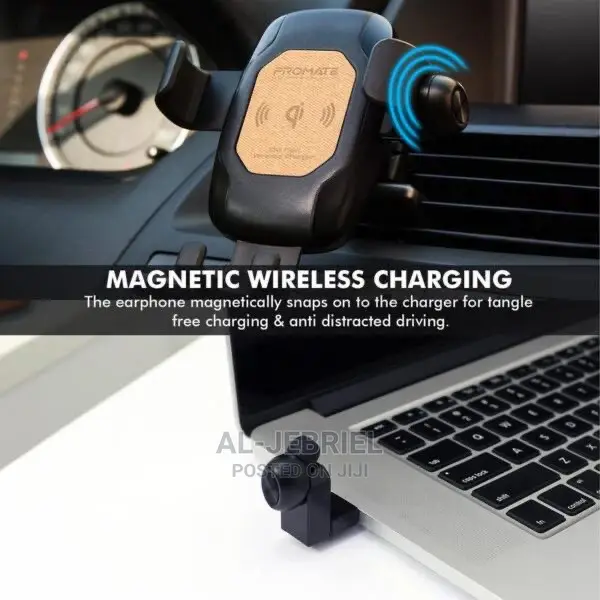 Auramount-Bt 10W Qi Wireless Charging Kit With Mono Earphone