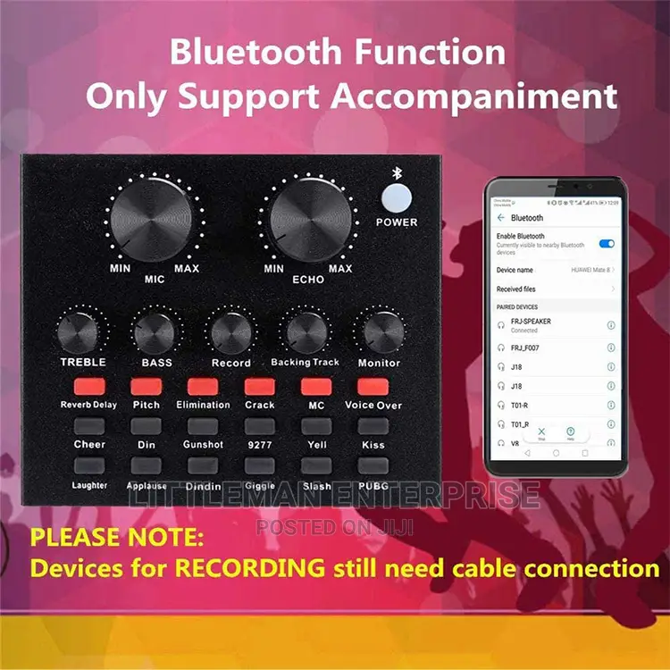 V8 Sound Card Mixer