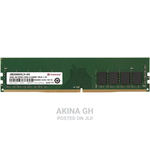 Transcend 4gb Ddr4 2400mhz Desktop RAM