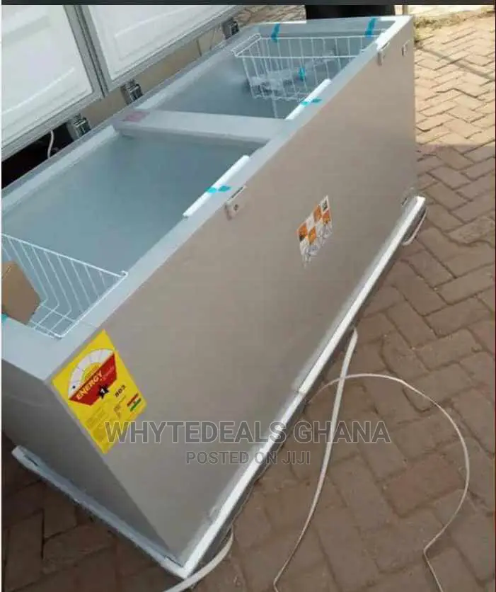 Pearl 850L Double Door Chest Freezer