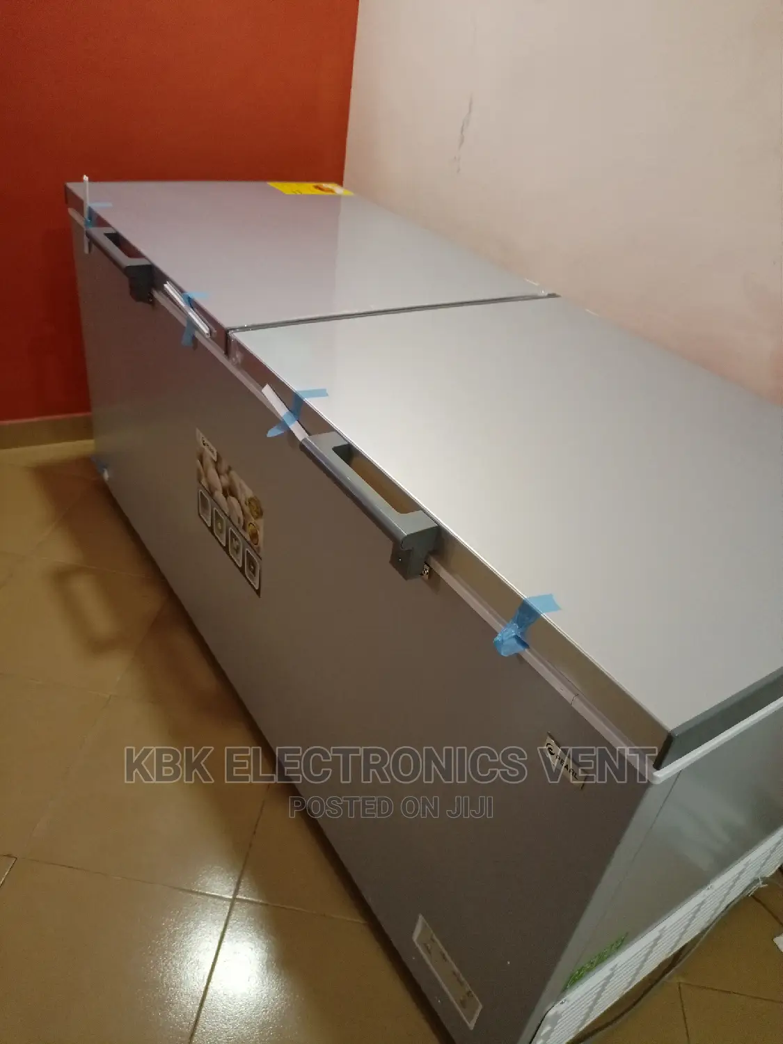 Pearl 710ltr Double Door Chest Freezer