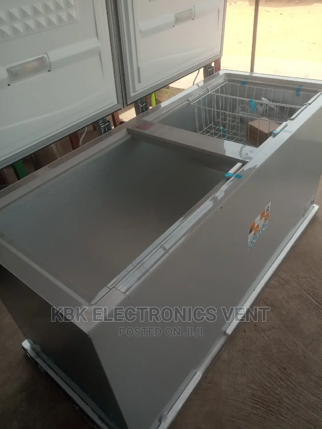 Pearl 520ltr Chest Freezer Double Door