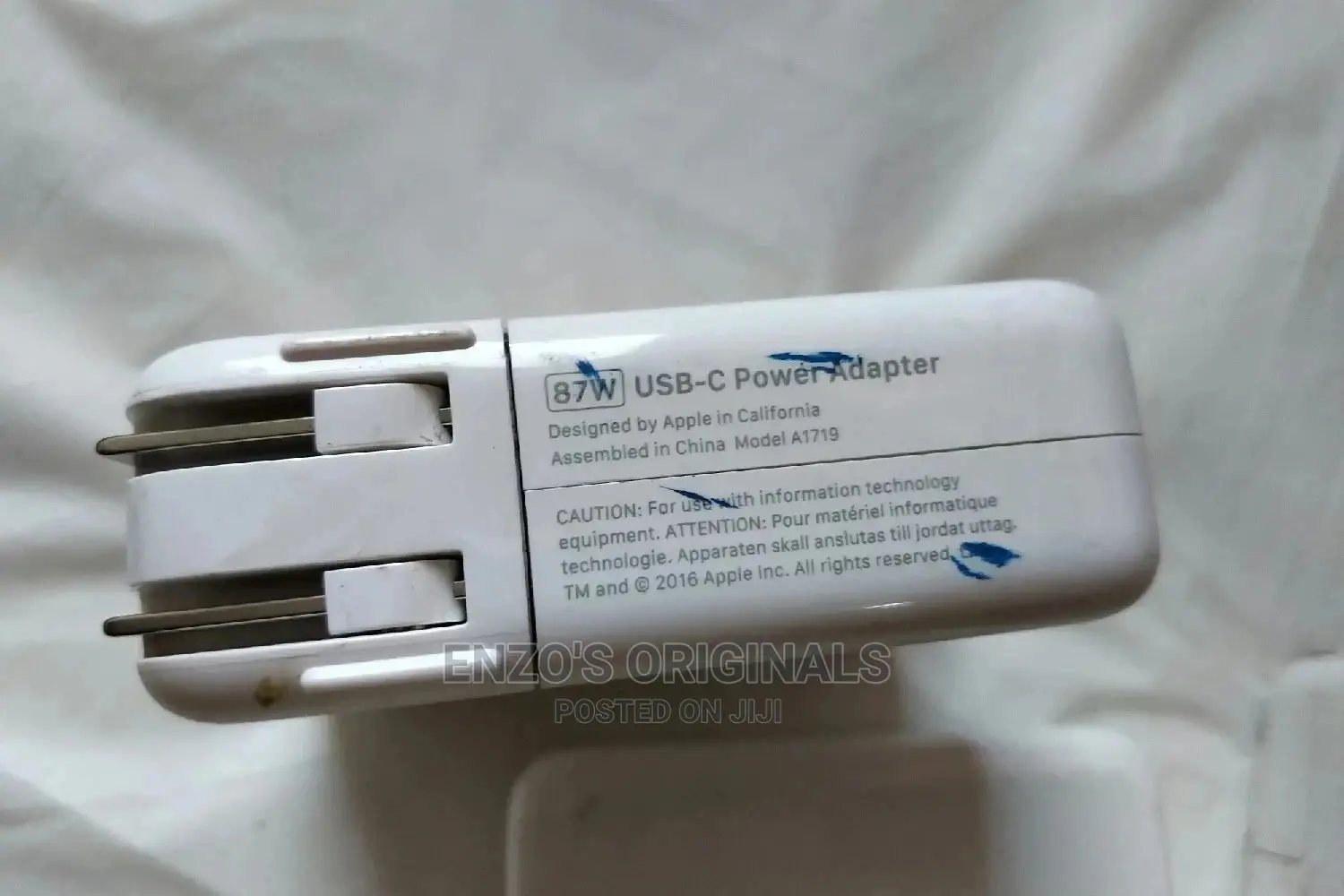 Macbook Pro 2016 - 2019 Charger Head Usb-c 87watt Apple