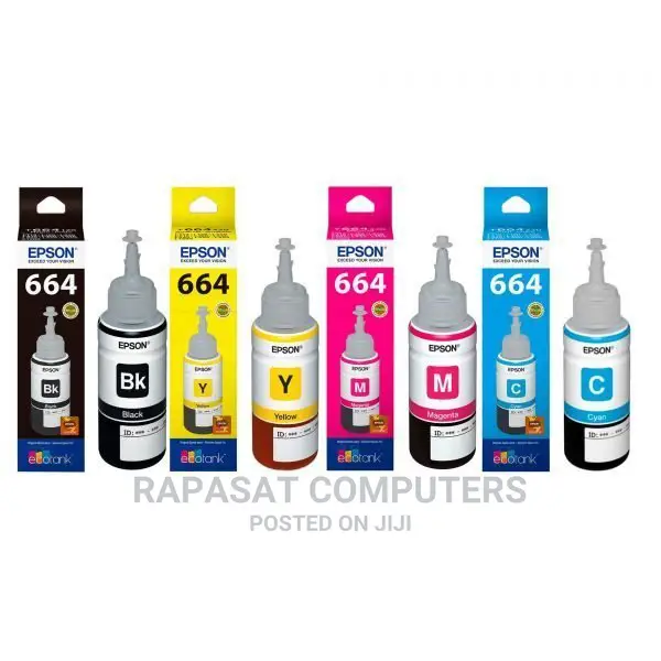 Epson 664 Ecotank All Colors Genuine Ink Set- ¢170 Per Color