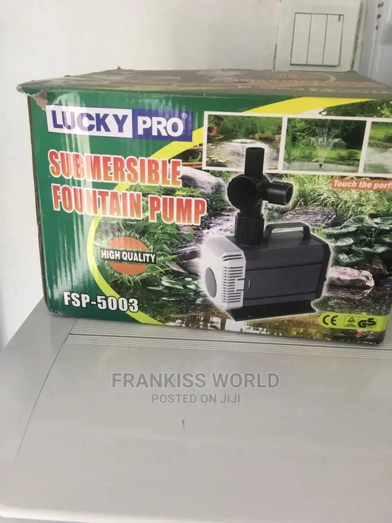 Submersible Fountain Pump for Fish Ponds