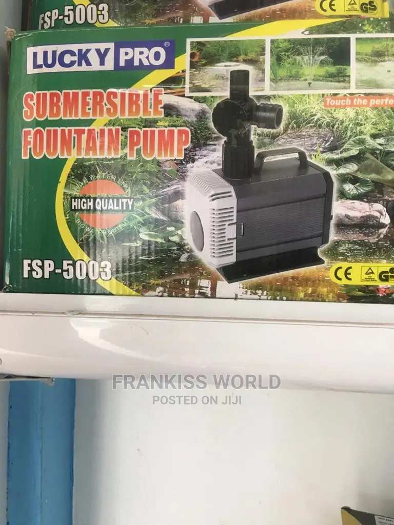 Submersible Fountain Pump for Fish Ponds