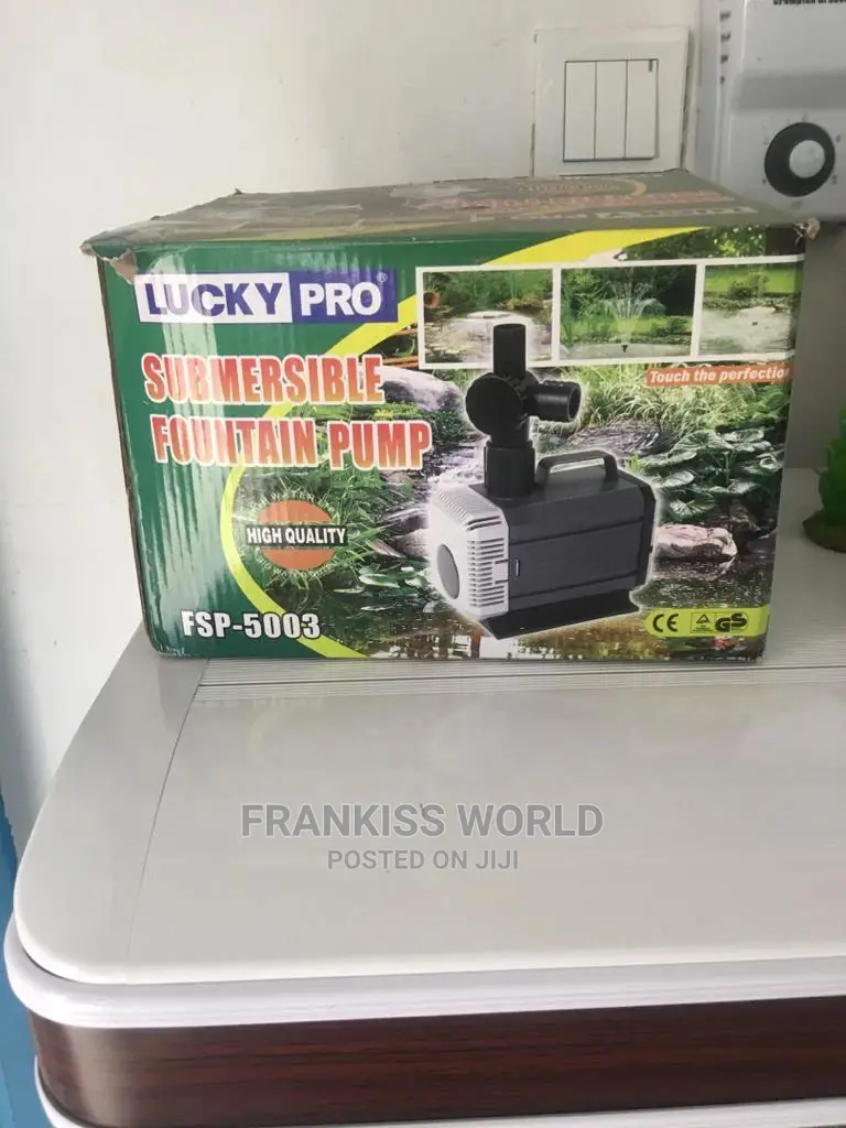 Submersible Fountain Pump for Fish Ponds