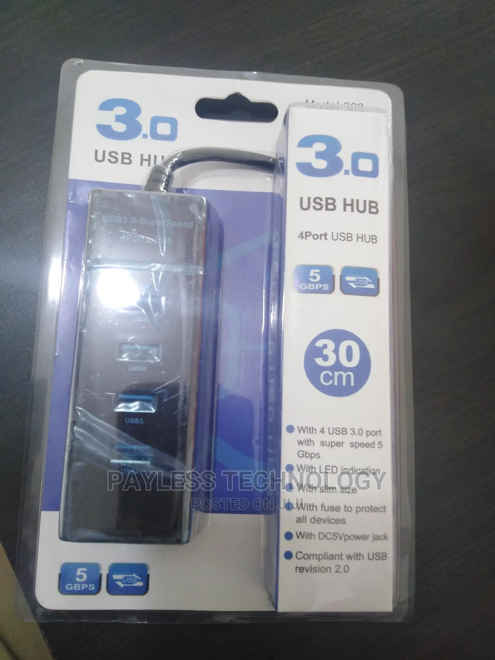 Universal 4 Ports USB Hub