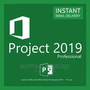 Microsoft Project 2019 Professional License [1 User]