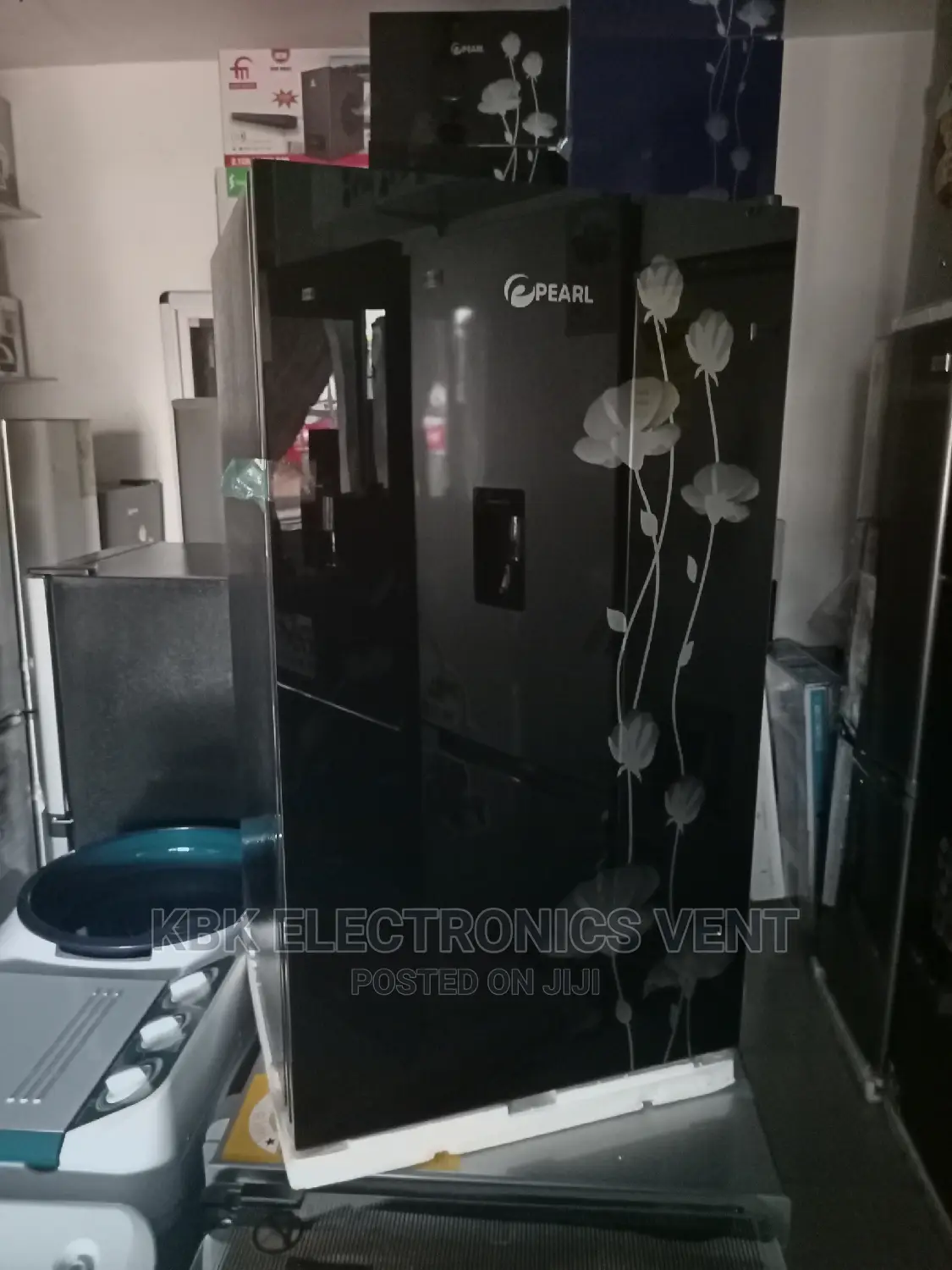 Pearl 80ltr Mirror Single Door Table Top Fridge