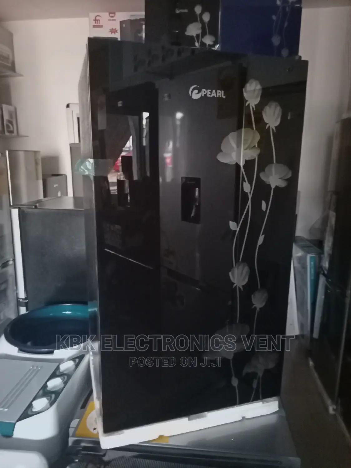 Pearl 80ltr Mirror Single Door Table Top Fridge