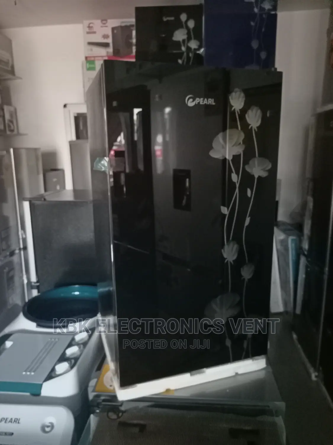 Pearl 80ltr Mirror Single Door Table Top Fridge