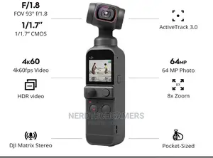Dji Pocket 2 - Handheld 3-Axis Gimbal Stabilizer With