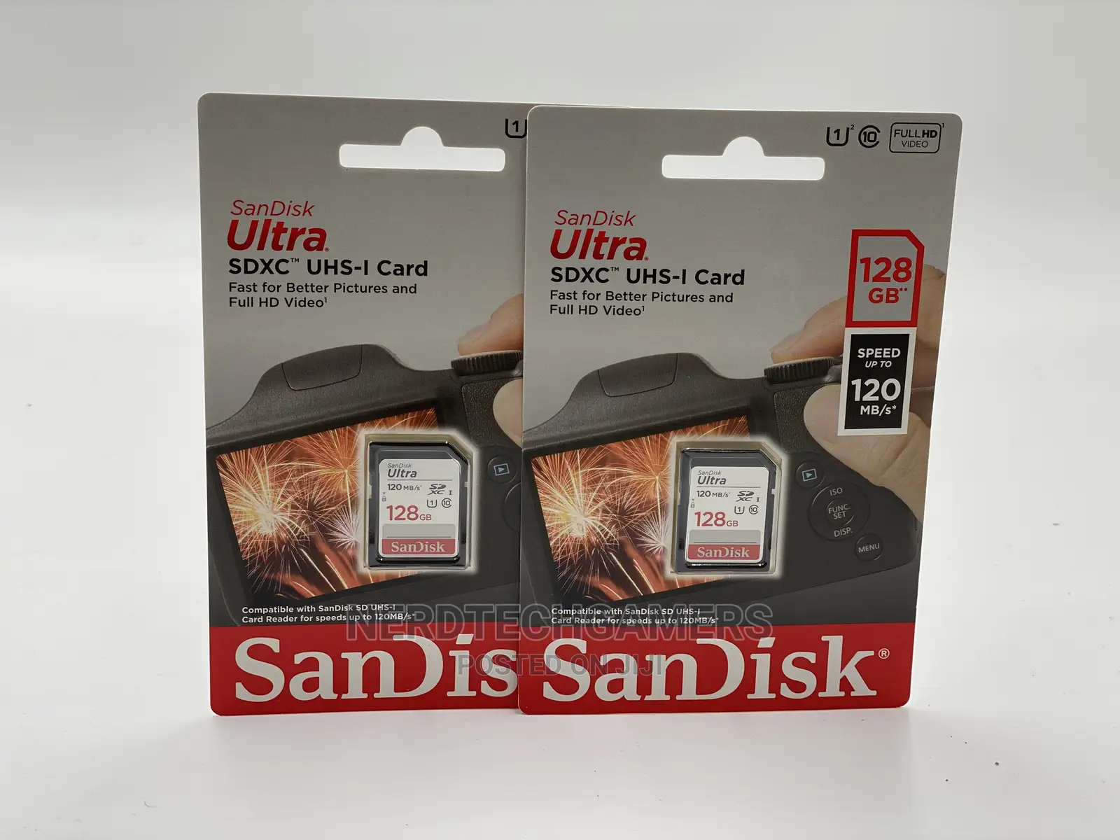 Sandisk 128GB Ultra SDXC UHS-I Memory Card