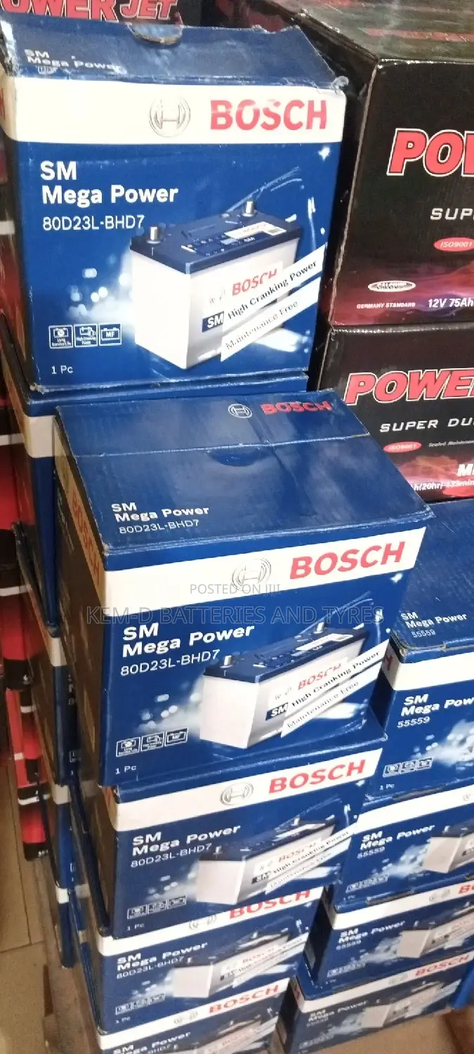 15plates Original Bosch Battery