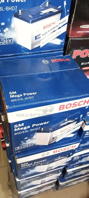 15plates Original Bosch Battery