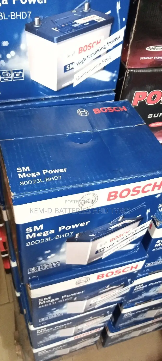 15plates Original Bosch Battery