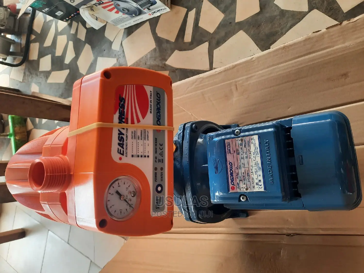 Pedrollo Electric Water Pump (1.5hp) and Booster