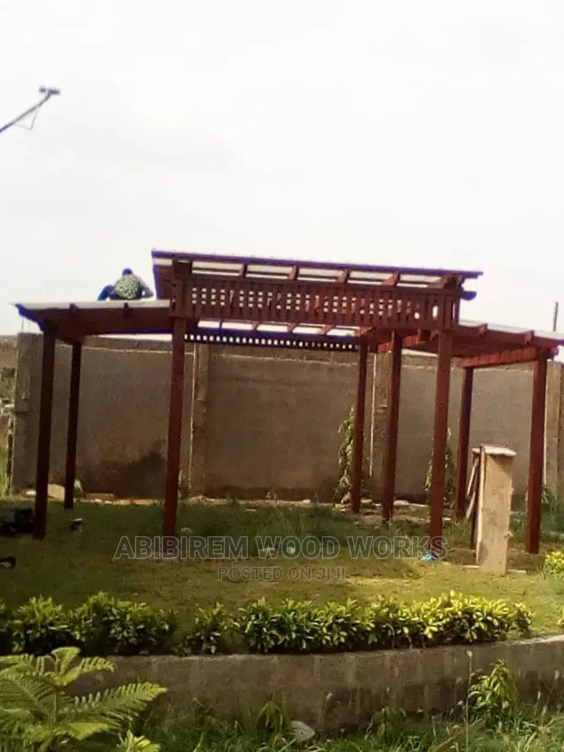 Executive Pergola and Wall Panelling