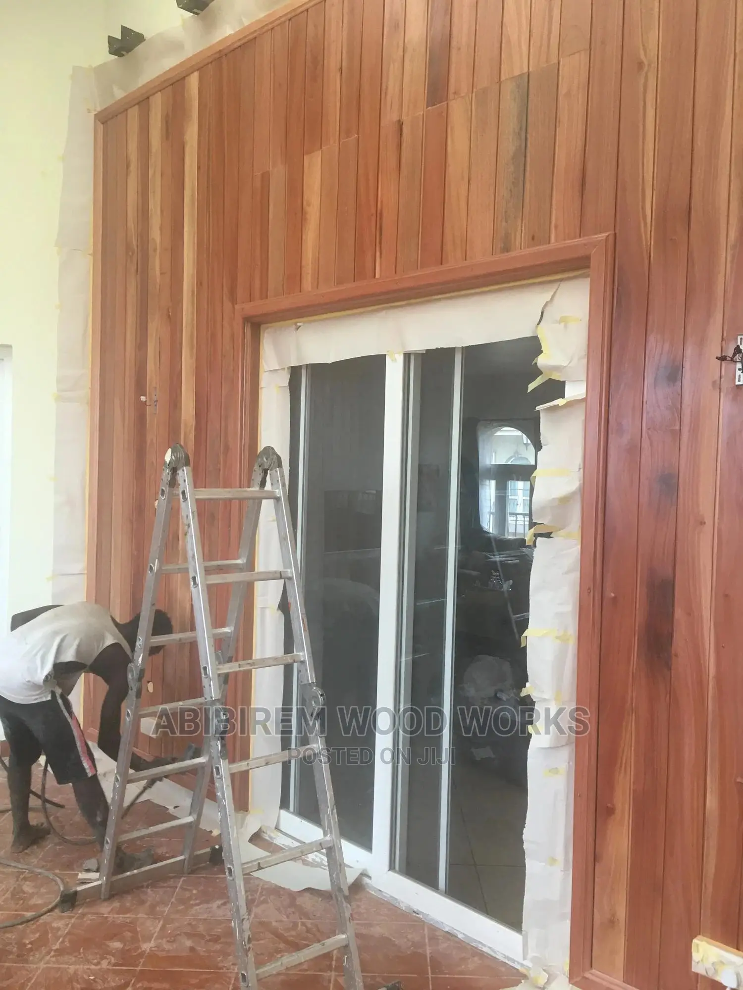 Executive Pergola and Wall Panelling